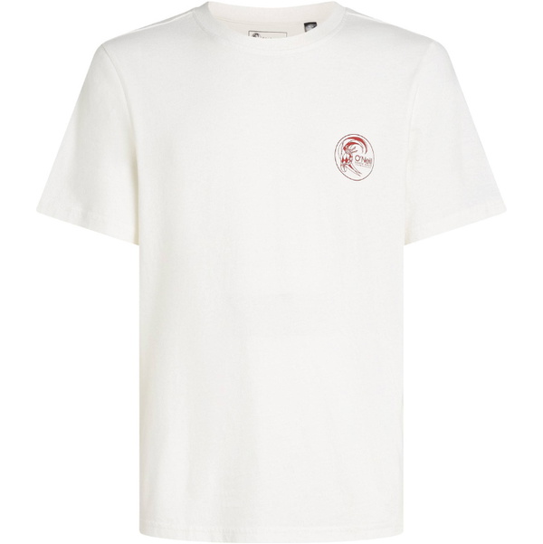 2025 O'Neill Mens O'Riginals Back Print T-Shirt 2850317 - Snow White